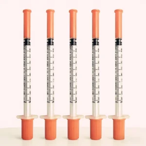 0.3ml 0.5ml 1ml Disposable Medical Grade Insulin Syringe for Insulin Injection Needle 6mm 8mm 12mm Can Be Used Animals
