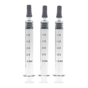 0.5 Ml 1 3 5 10 Ml Cosmetic Luer Lock Plastic Disposable Syringes