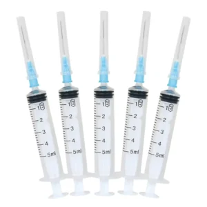 0.5ml Disposable Syringe Sterile With Needle Blister Package