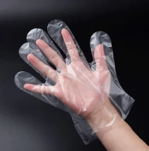 0.7g Embossed Poly Gloves Large Box of 500