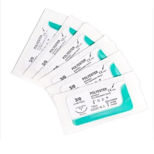 1/2 Taper Cutting Absorbable/Non-absorbable Nylon Silk 75cm 2/0 3/0 Clinic Teaching Practice Surgical Sutures