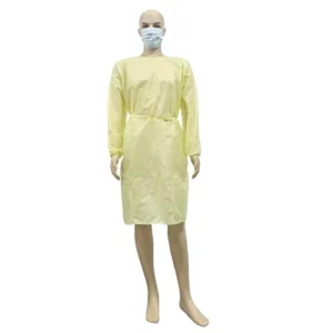 1/6 Medical Isolation Gown Disposable Protective Isolate Clothing Non-woven for Hospital PPPE SMS