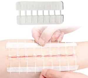1 Row 3 Rows 10 Rows First Aid Transparent Wound Dressings Suture-Free Zip Lock Stitches Medical Zip Stitch Closure