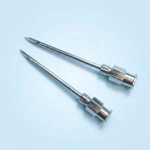 1.5 X 30 Stainless Steel Veterinary Hypodermic Needles Luer Rectangle Needles