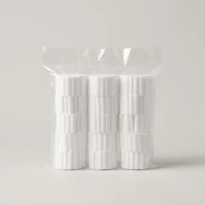 10*38mm 40pcs/roll 15rolls/bag 600pcs/bag Portable Dental Unit Disposable Medical Surgical Dressing 100% Cotton Roll