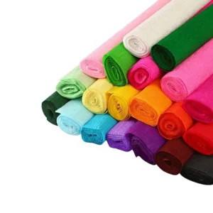 10-Color Handmade DIY Flower-Binding Material Bouquet Fresh-Flower Wrapping Rolled Edge Crinkled