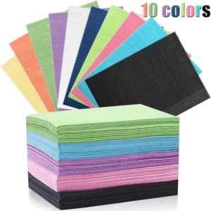10 Colors Disposable Waterproof Tattoo Clean Pad Tattoo Dental Bibs Table Covers Clean Pad Patient Napkins Tattoo Accessories