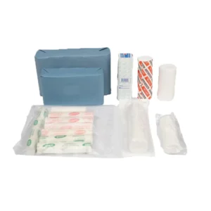 100% Absorbent Cotton 14cmx7m Gauze Bandage Roll Surgical Medical Consumable in Bag Packaging