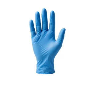 100 Box 3Mil Coated Low Price Blue Disposable Black Textured Fingertips Latex Free Nitrile Gloves Powder Free