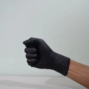 100 Box Black Disposable Nitrile Gloves Powder Free Anti Slip Powder Free Safety Gloves for Food Handling Tattoo