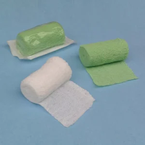 100% Cotton Absorbent Elastic Kerlix Gauze Roll Soft Fluff Dried Medical Surgical Non Sterile CE Certified White Customizable