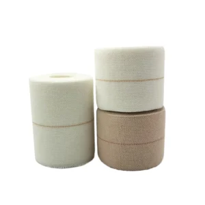 100% Cotton Breathable Foldable Eco-Friendly Hand Guard Elastic Adhesive Bandage with Zinc Oxide for Sport Ankle Support