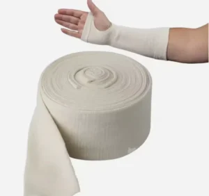 100% Cotton Medical Elastic Stockinette Tubular Net Bandage for Knee Arm and Finger Wrap