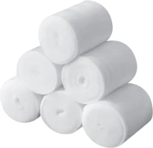 100% Cotton Soft Absorbent Gauze Bandage CE Certified Class I Medical Consumables