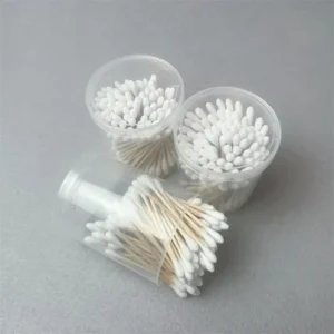 100% Eco Friendly Biodegradable Multi Purpose Disposable Ear Cleaning Bamboo Cotton Buds Degreasing Cotton Tip