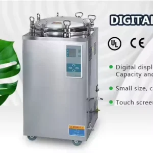 100 L 150L Hospital Spices Herb Lab Industrial Steam Sterilizer Food Mushroom Substrate Bag Retort Machine Vertical Autoclave