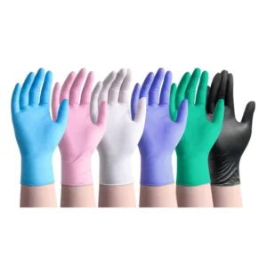 100 PCS Box Nitrile Hand Gloves Doctor Examination Dental Blue Powder Free Disposable Nitrile Gloves for Medical Use