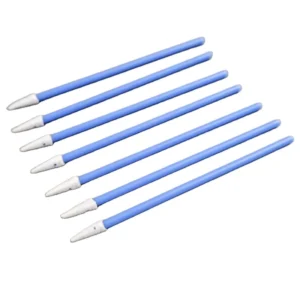 100 Pcs 750 Open-Cell Foam Tip Point Head Cleaning Swabsticks for Camera Optical Lens and Electronics Sponge Swabs