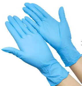 100 Pcs Box Chemical Exam Nitrile Gloves Powder Free Pink Disposable Nitrile Gloves