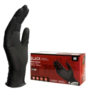 100 Pcs Pure Nitrile Examination Gloves Anti Slip Box Food Powder Free Latex Free Safety Gloves