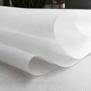 100% Polyester Nonwoven Fabric Lightweight 60GSM UV Anti Dot Style for Hospital Protective Surgical Gown Made in China