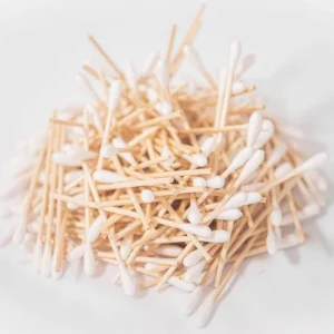 100% Pure Natural Cotton Swabs Single End Cosmetic Bud Medical Grade Cotton Products