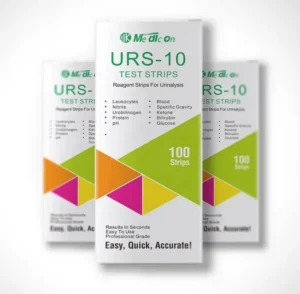 100 Strips Urine Test Strips 10 Parameters Testing Sticks Urine Analysis Paper 10 Parameters Reagent Strips