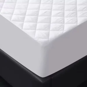 100% Waterproof Disposable Plain Color 100% Polyester Mattress Pad Protector Quilted Bed Cover Queen King Fitted Sheet