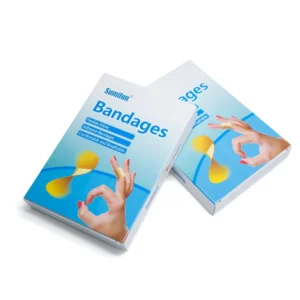 100Pcs First Aid Medical Band Aids Bandages Breathable Anti Bacteria Adhesive Plaster Home Travel Emergency Kits