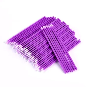 100Pcs bag Disposable MicroBrush Eyelashes Extension Individual Lash Removing Swab Micro Brush for Eyelash Extension Tools