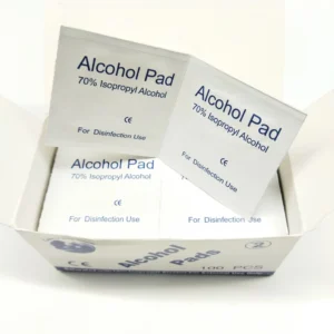 100pcs 70% Alcohol Prep Pads Eco-friendly Medical Cleaning Swabs for Adults Household Use with Custom Logo