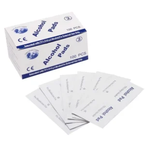 100pcs Alcohol Cotton Pads Outdoor Equipment Disinfection Alcohol Pack Nail Art Cleaning Cotton Sterilization