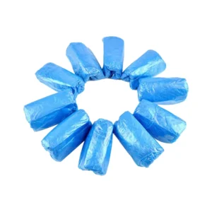 100pcs Bag Disposable Waterproof Shoe Cover Anti slip PE CPE Material for Daily & Medical Use