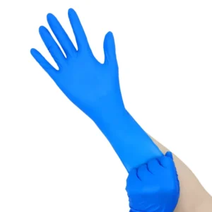 100pcs Box Nitrile Gloves 4mil Doctor Aged Care Dark Blue Disposable Nitrile Examination Gloves Medical Powder Free for Hospital
