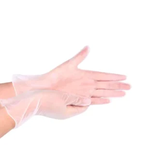 100pcs Box PVC Waterproof Kitchen Food Grade Household Examination Clear Powder Free Vinyl Disposable Gloves