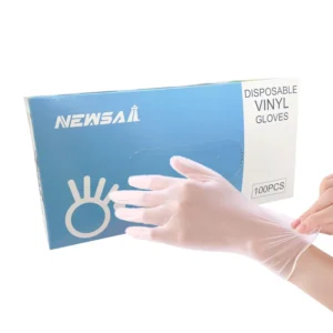 100pcs Boxes PVC Clear Food Grade Gloves Household Powder Free Examination Laboratory Vinyl Disposable Gloves