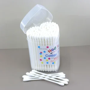 100pcs Factory Fast Selling Cotton Swabs Customize Colorful Sticks Cotton Ear Buds