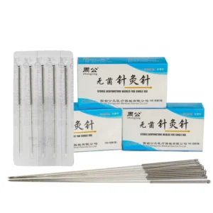 100pcs Professional Supplier Medical Single Use Sterile Acupuncture Needles