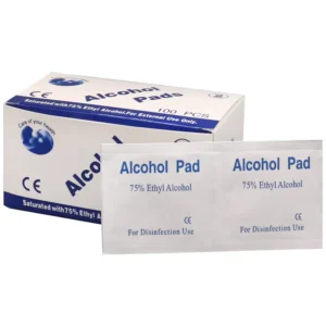 100pcs box Disposable Alcohol Cotton Pad 6*3cm Medical Alcohol Swab Pad Piece Disinfect Skin Cleaning Care First Aid
