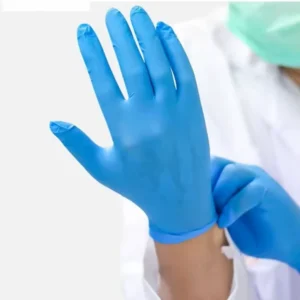 100pcs box Gloves Nitrile Doctor Medical Examination Dentist Blue Disposable Powder Free 3mil Nitrile Gloves Teeth Multipurpose