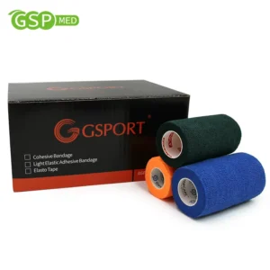 10cm*4.5m Elastic Adhesive Bandage Multi Color First Aid Non Woven Bandage Wrap Water Resistant Sample Support