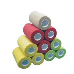 10cm 4.5m Horse Accessories Far Infrared Breathable Elastic Cohesive Bandage Sports Use CE Certified Ankle Wrist Finger Kids