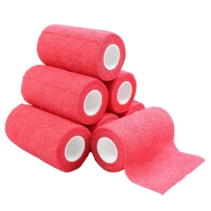 10cm*4.5m Manufacturer Light Self Adhesive Non Woven Elastic Strong Cohesive Bandage for Medical and Sports Protection