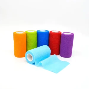 10cm X 4.5m Horse Supply Self Adhesive Animal Leg Hoof Wrap Elastic Cohesive Horse Bandage for Horse Race