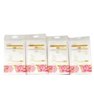 10pcs Chinoiserie Peony Pattern Portable Pocket Size Sanitizing Antibacterial OEM Private Label Ladies Wet Wipes