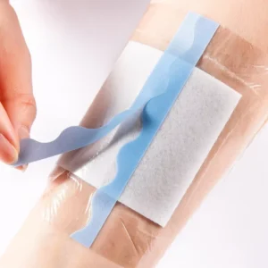 10x10cm Transparent Adhesive PU Film Body Application Silicone Wound Dressings 5g Island Medical Wound Care