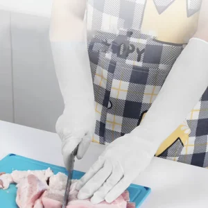 12 Inch Food Grade Examination Disposable Nitrile Gloves Guantes De Nitrilo Black Pink Disposable Nitrile Glove