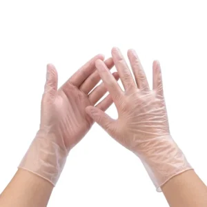 12″ Thickened Translucent Disposable PVC Gloves Latex & Powder-Free Elastic Cuff Oil Resistant Multipurpose Safety Gloves