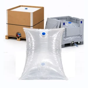 1200L Aseptic Pillow Bag for Liquid Fertilizer PE/PA/PE Multilayer Barrier Bag with 2 Inch Valve