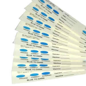121C 135C Medical Device Steam Sterilization Class 5 Chemical Indicator Strips Cards 20x140mm 200PCS BOX Food Beverage Use